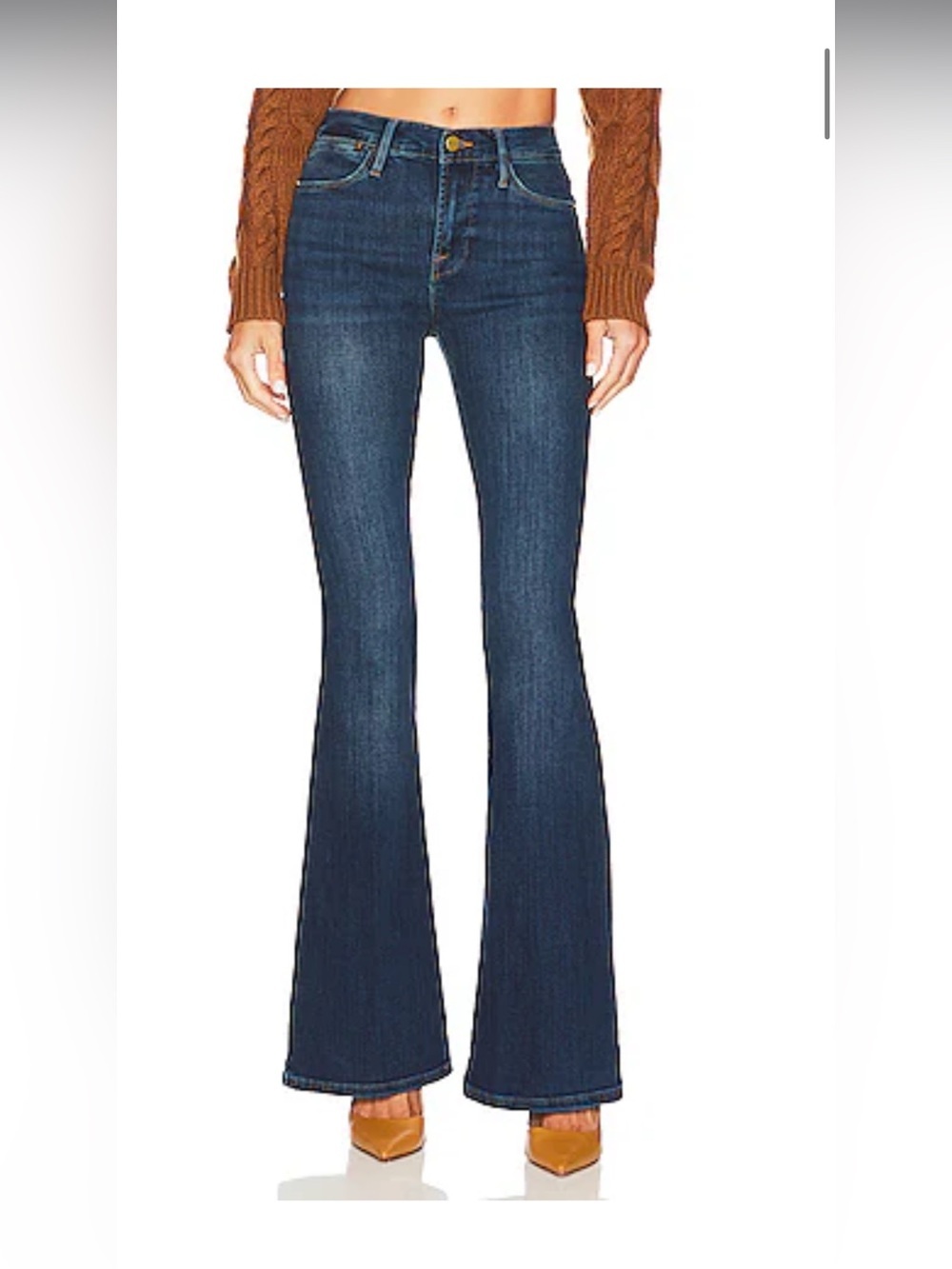 FRAME Le High Flare Jeans EUC size 26 - Picture 2 of 12